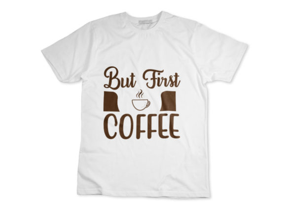 Coffee T-Shirt Design 07: Graphics for Freebies