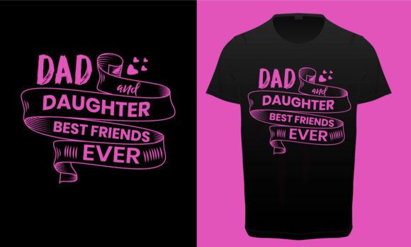 Dad and Daughter Typography: Free Graphics Review