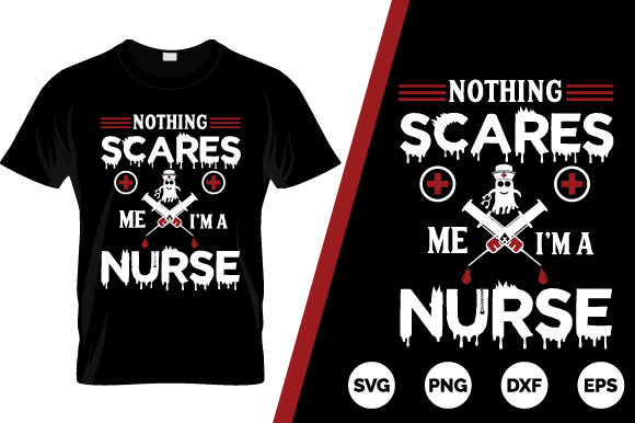 Halloween Nurse Graphics & Print Templates