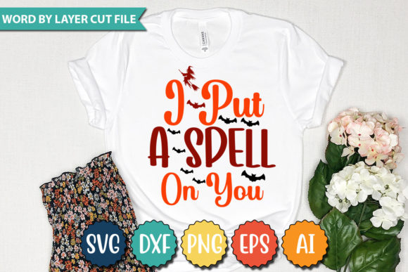 I Put a Spell on You SVG: Graphics for T-Shirt Designs