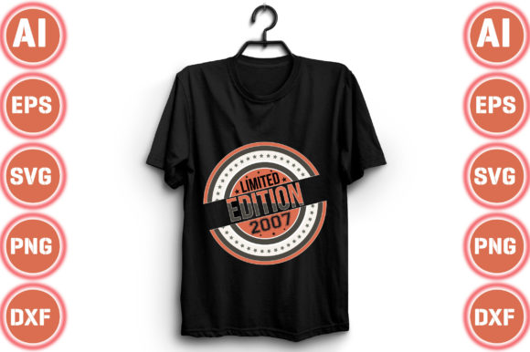 Limited Edition 2007 Graphics for T-Shirt Designs