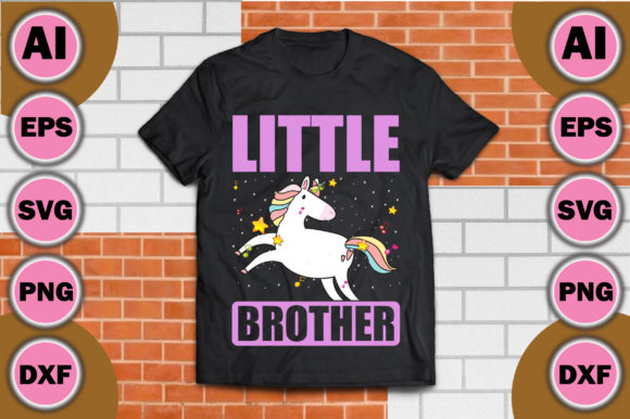 Little Brother: Graphics for T-Shirt Designs