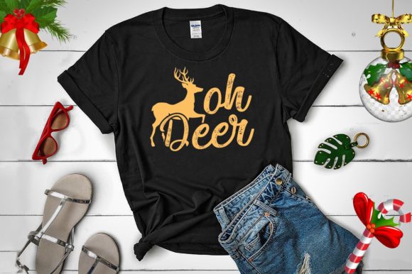 Oh Deer Graphics for T-Shirt Designs