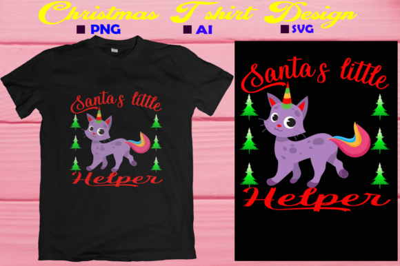 Reviewing Santa’s Little Helper Graphics for T-Shirt Designs