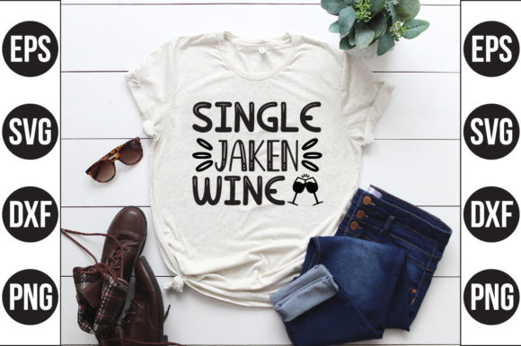 Single Jaken Wine Graphics for T-Shirt Designs
