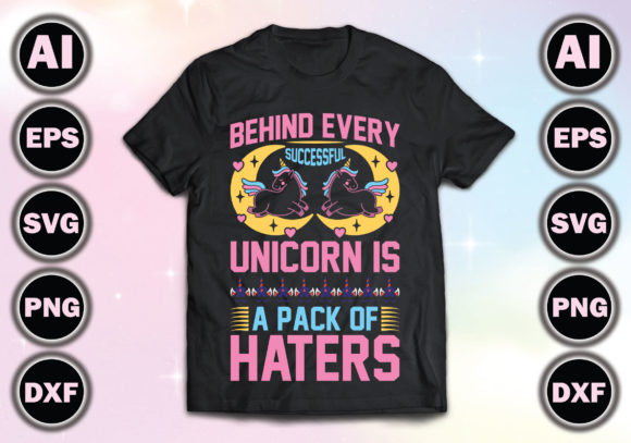 Unicorn Graphics for T-Shirt Designs