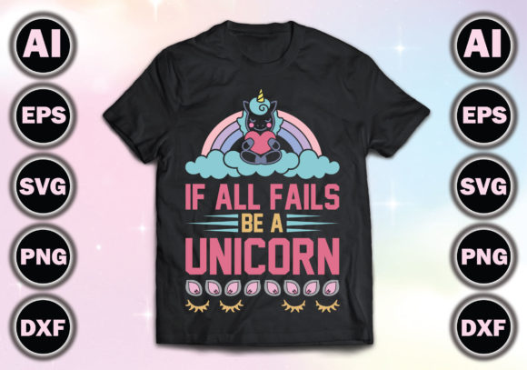 Unicorn Graphics for T-Shirt Designs